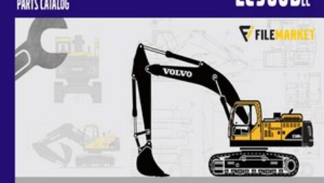 راهنمای قطعات بیل مکانیکی ولوو مدل EC360BLC
