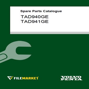 راهنمای قطعات موتور ولوو پنتا مدل TAD940GE,TAD941GE